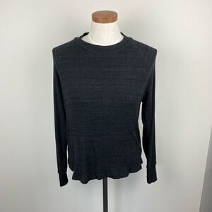 LNA Open Back Ribbed Sweater